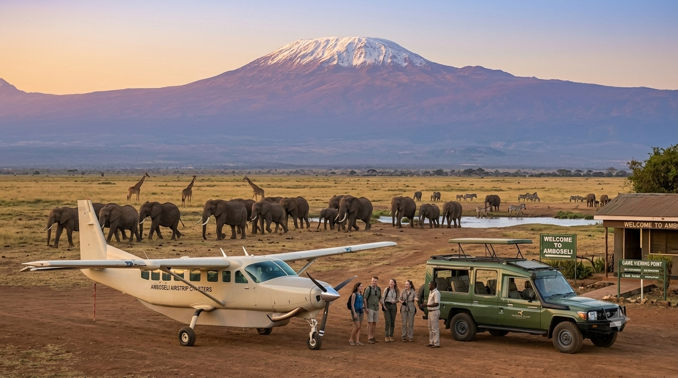 KENYA 2 NIGHTS AMBOSELI FLY-IN PACKAGE.