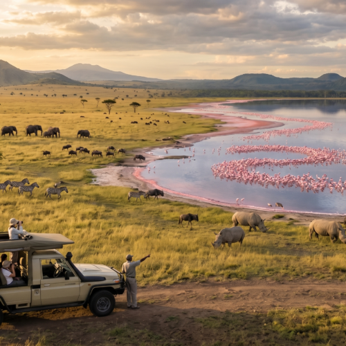 4 DAYS KENYA SAFARI: 2 NIGHTS MASAI MARA RESERVE & 1 NIGHT LAKE NAKURU NATIONAL PARK