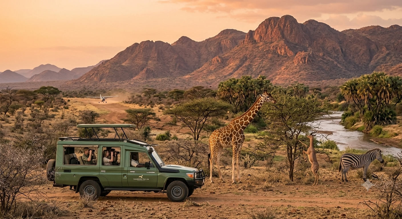KENYA 2 NIGHTS SAMBURU FLY-IN PACKAGE.